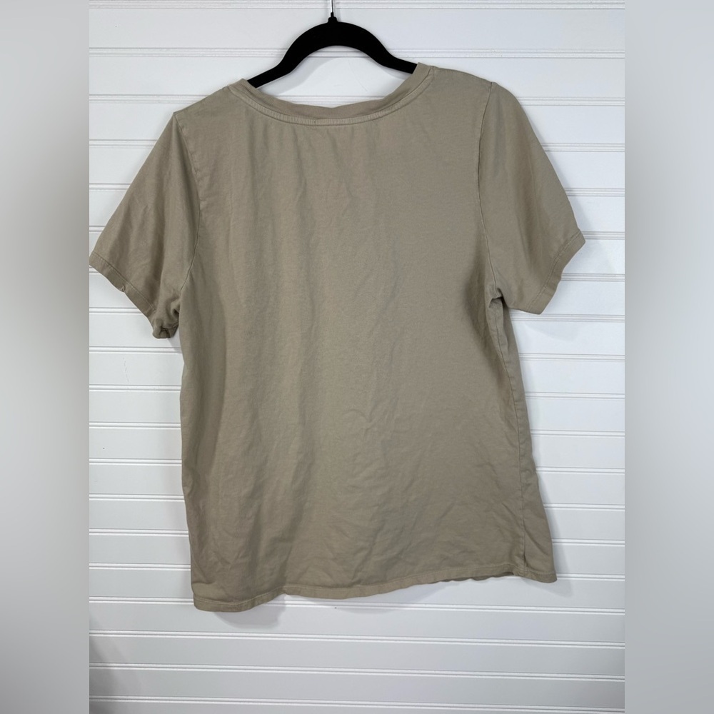 HRT & LUV women’s tan graphic tee Long Live Cowboys western cowboy theme. Size L - Picture 2 of 3